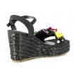 ŽENSKI LAURA BIAGIOTTI 8166 NUBUK BLACK