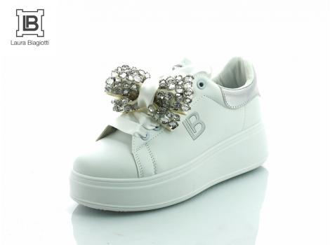ŽENSKI LAURA BIAGIOTTI 8929 WHITE-SILVER