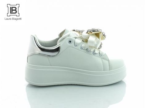 ŽENSKI LAURA BIAGIOTTI 8929 WHITE-SILVER