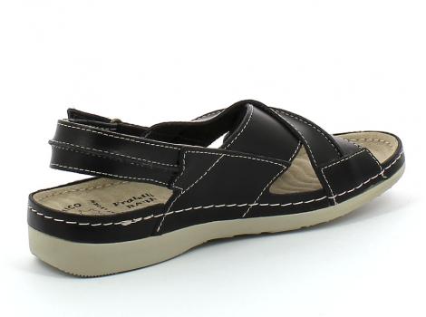 MOŠKI SANDALI FRATELLI BABB U-28 ČRNA