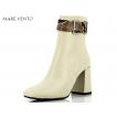 ŽENSKI GLEŽNAR MARE VENTO 12425 BEIGE LEATHER