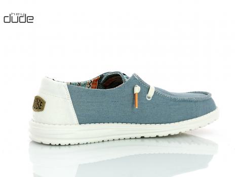 ŽENSKI HEY DUDE BOHO 40554 LIGHT DENIM