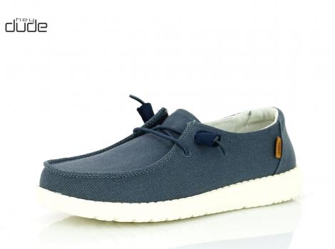 ŽENSKI HEY DUDE CHAMBRAY WHITE NUT