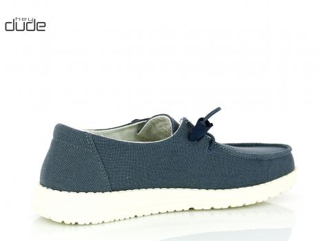 ŽENSKI HEY DUDE CHAMBRAY WHITE NUT