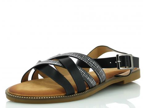 ŽENSKI SANDALI TZ19 BLACK