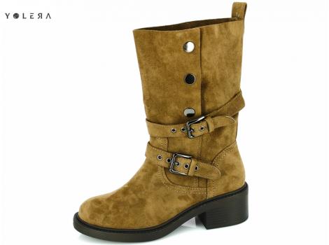 ŽENSKI YOLERA E8628 KHAKI