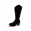 ŽENSKI COMER HBL-137 BLACK SUEDE