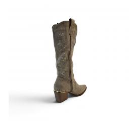 ŽENSKI COMER HBL-137 KHAKI SUEDE