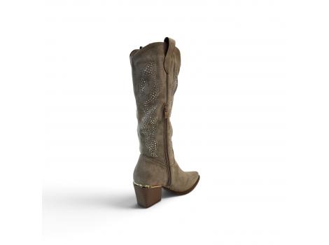 ŽENSKI COMER HBL-137 KHAKI SUEDE