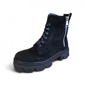 ŽENSKI COMER HBL-11 BLACK SUEDE